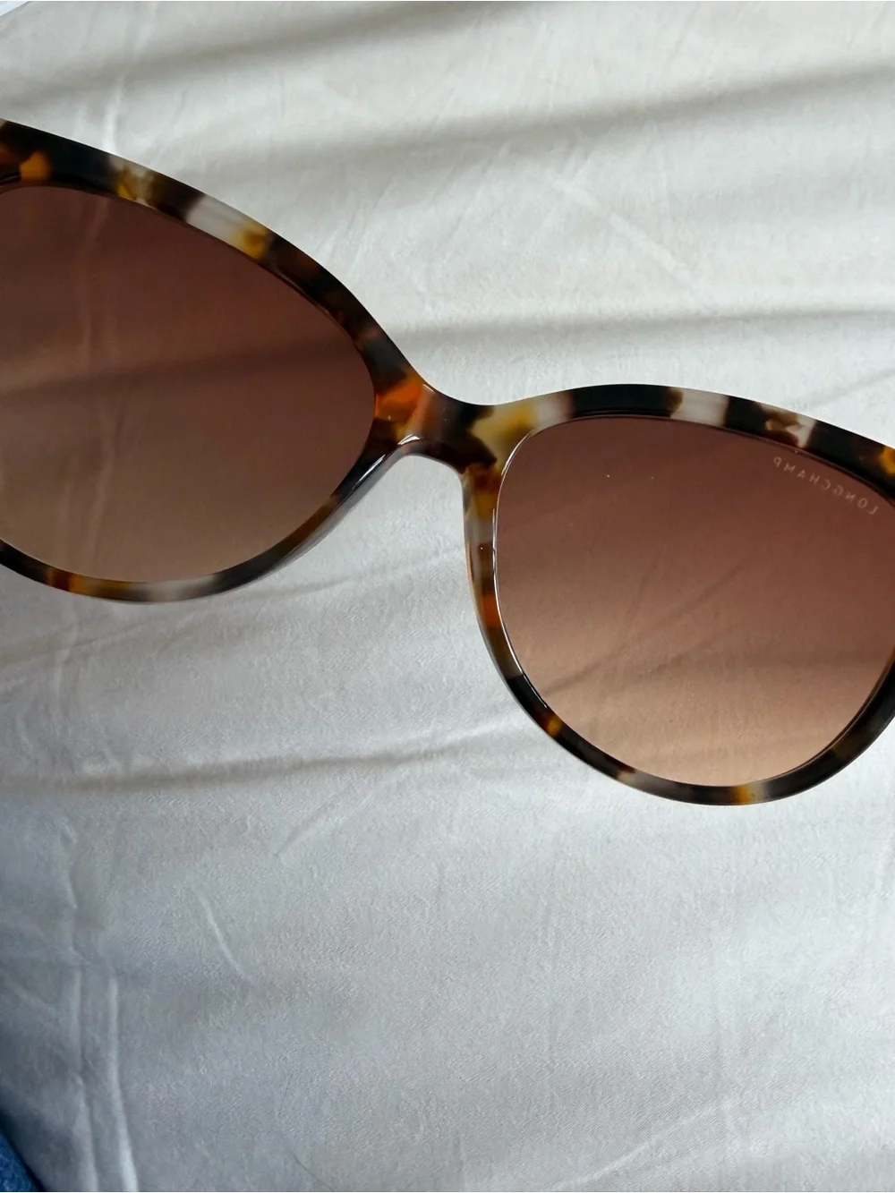 Tortoiseshell Women's Sunglasses - Brown Lenses